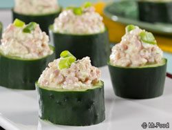 Easy Cucumber Cups